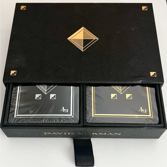 SEALED David Yurman playing cards BOX SET - Picture 2 of 9